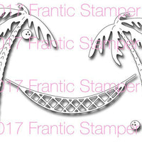 Frantic Stamper Cutting Die - Hammock and Palm Trees