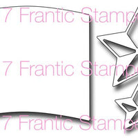 Frantic Stamper Cutting Die - 3D Stars and Flag Field