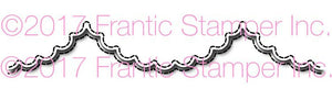Frantic Stamper Cutting Die - Large Scalloped Scallop Edger