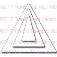 Frantic Stamper Cutting Die - Triangular Banner Makers