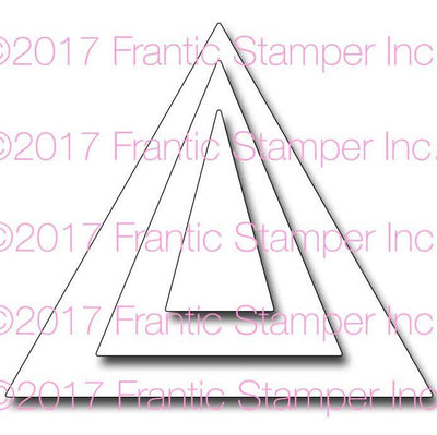 Frantic Stamper Cutting Die - Triangular Banner Makers