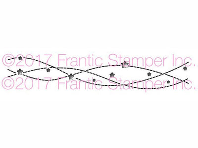 Frantic Stamper Cutting Die - Streaming Stars