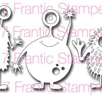 Frantic Stamper Cutting Die - Monster Fun