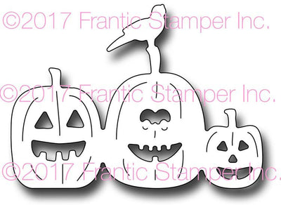 Frantic Stamper Cutting Die - Spooky Jack O'Lanterns