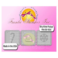 Frantic Stamper Cutting Die - Bitty Winter Postage
