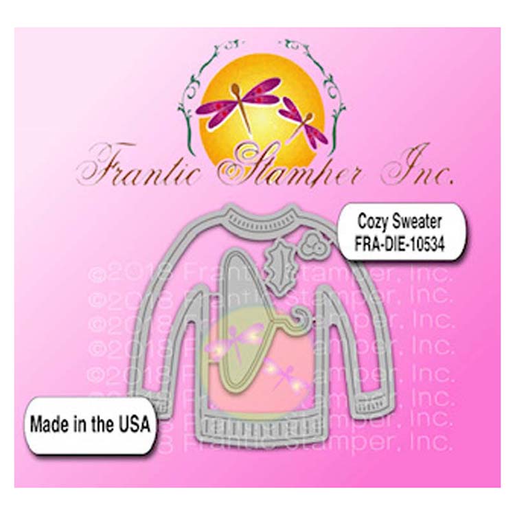 Frantic Stamper Cutting Die - Cozy Sweater