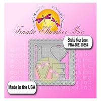 Frantic Stamper Cutting Die - Shake Your Love