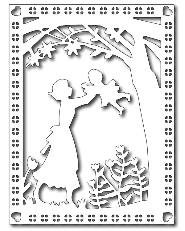 Frantic Stamper Cutting Die - Mother and Child