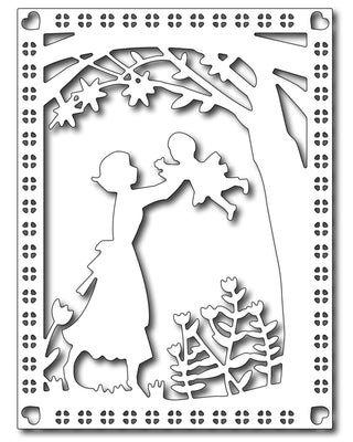 Frantic Stamper Cutting Die - Mother and Child