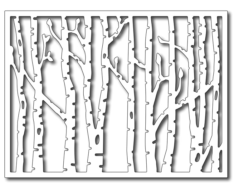 Frantic Stamper Cutting Die - Horizontal Birch Panel