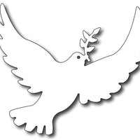Frantic Stamper Cutting Die - Large Peace Dove