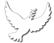 Frantic Stamper Cutting Die - Large Peace Dove
