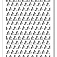 Frantic Stamper Cutting Die - Triangle Card Panel