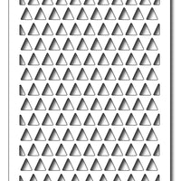 Frantic Stamper Cutting Die - Triangle Card Panel