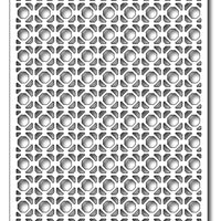 Frantic Stamper Cutting Die - Great Grate Card Panel