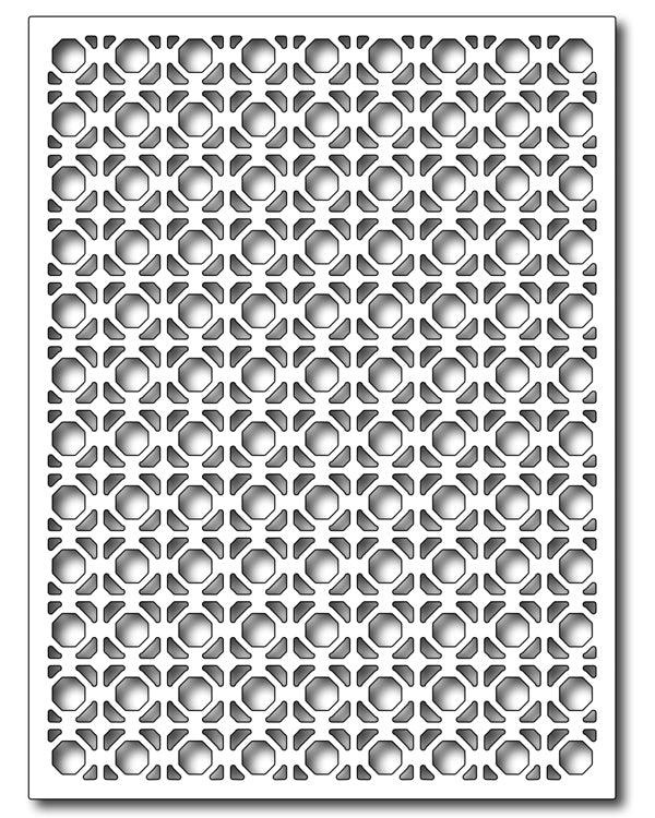 Frantic Stamper Cutting Die - Great Grate Card Panel