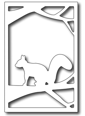 Frantic Stamper Cutting Die - Framed Squirrel