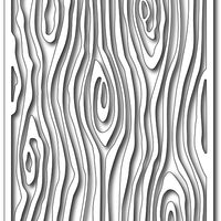 Frantic Stamper Cutting Die - Woodgrain Card Panel
