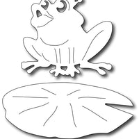 Frantic Stamper Cutting Die - Frog Prince (set of 2)