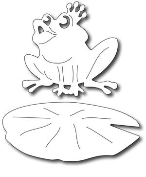 Frantic Stamper Cutting Die - Frog Prince (set of 2)