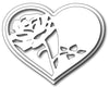 Frantic Stamper Cutting Die - Rose Heart