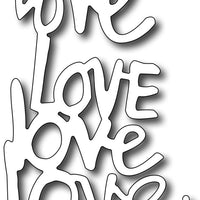 Frantic Stamper Cutting Die - Quad Love
