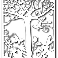 Frantic Stamper Cutting Die - Easter Scene Card Panel