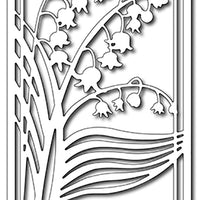Frantic Stamper Cutting Die - Lily of the Valley Card Panel