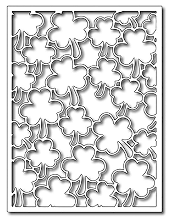 Frantic Stamper Cutting Die - Shamrock Card Panel