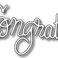 Frantic Stamper Cutting Die - Congrats