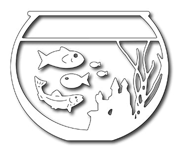 Frantic Stamper Cutting Die - Fishbowl