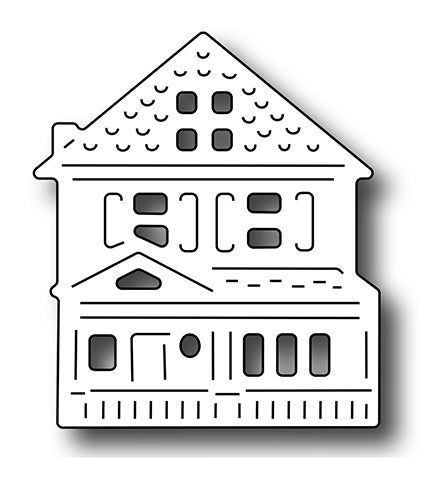 Frantic Stamper Cutting Die - Village Cottage