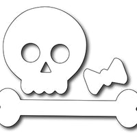 Frantic Stamper Cutting Die - Cute Skull and Crossbone