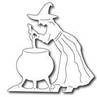 Frantic Stamper Cutting Die - Cauldron Witch