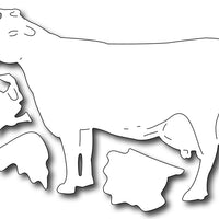 Frantic Stamper Cutting Die - Barnyard Cow