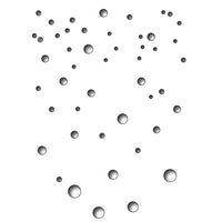Frantic Stamper Cutting Die - Snowfall Reverse Cut