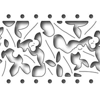 Frantic Stamper Cutting Die - Holly Card Band