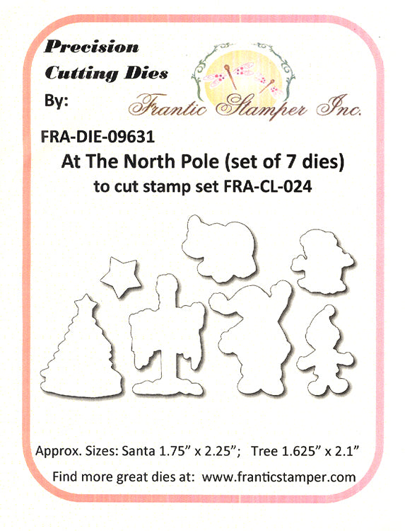 Frantic Stamper Cutting Die - At The North Pole