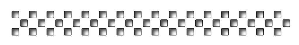 Frantic Stamper Cutting Die - Checkerboard Card Band