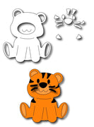 Frantic Stamper Cutting Die - Stuffed Tiger