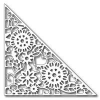 Frantic Stamper Cutting Die - Lovely Floral Corner