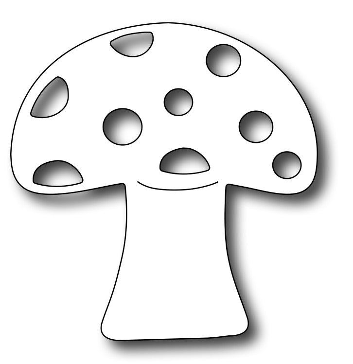 Frantic Stamper Cutting Die - Toadstool