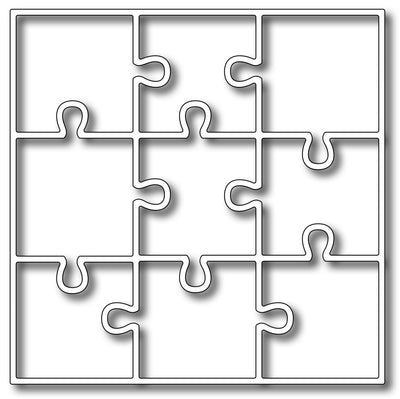 Frantic Stamper Cutting Die - Nine Piece Puzzle Panel