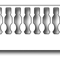 Frantic Stamper Cutting Die - Bridge Railing
