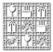 Frantic Stamper Cutting Die - Birthday Grid