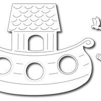 Frantic Stamper Cutting Die - Noah's Ark (set of 3 dies)