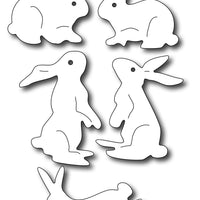 Frantic Stamper Cutting Die - Assorted Bunnies
