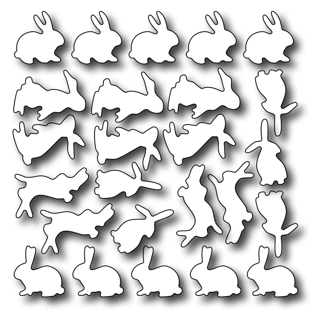 Frantic Stamper Cutting Die - Bunnies Confetti