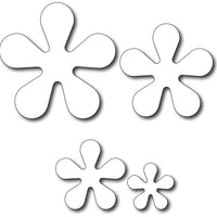 Frantic Stamper Cutting Die - Retro Daises