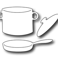 Frantic Stamper Cutting Die - Pots & Pans